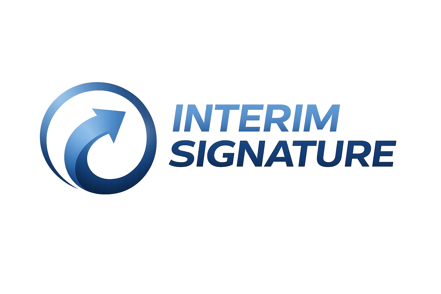 Interim Signature Logo